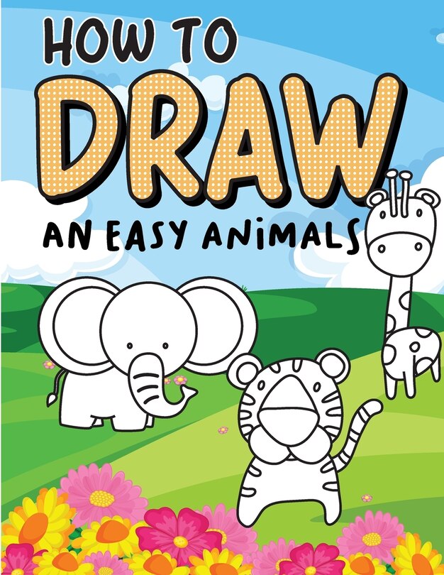 Couverture_How to draw an easy Animals