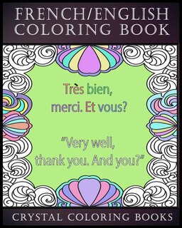Front cover_French / English Coloring Book