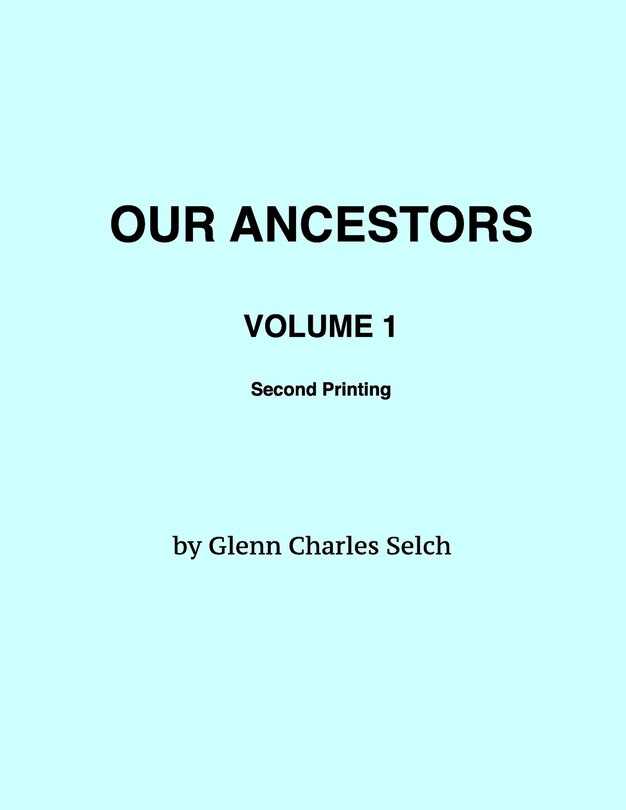 Our Ancestors, Volume 1
