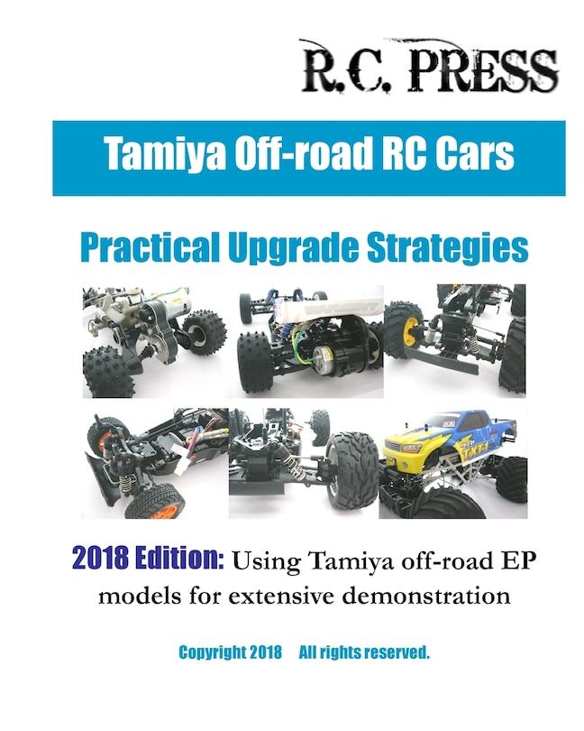 Front cover_Tamiya Off-road RC Cars Practical Upgrade Strategies 2018 Edition