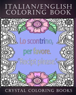 Front cover_Italian / English Coloring Book