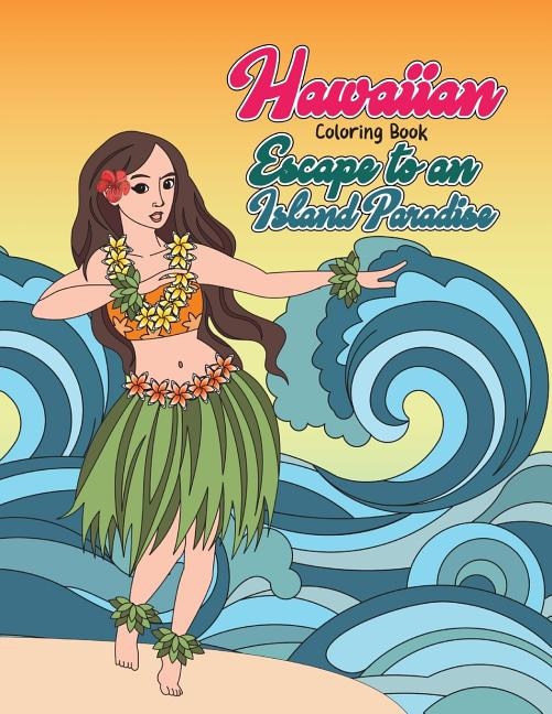 Front cover_Hawaiian Coloring Book