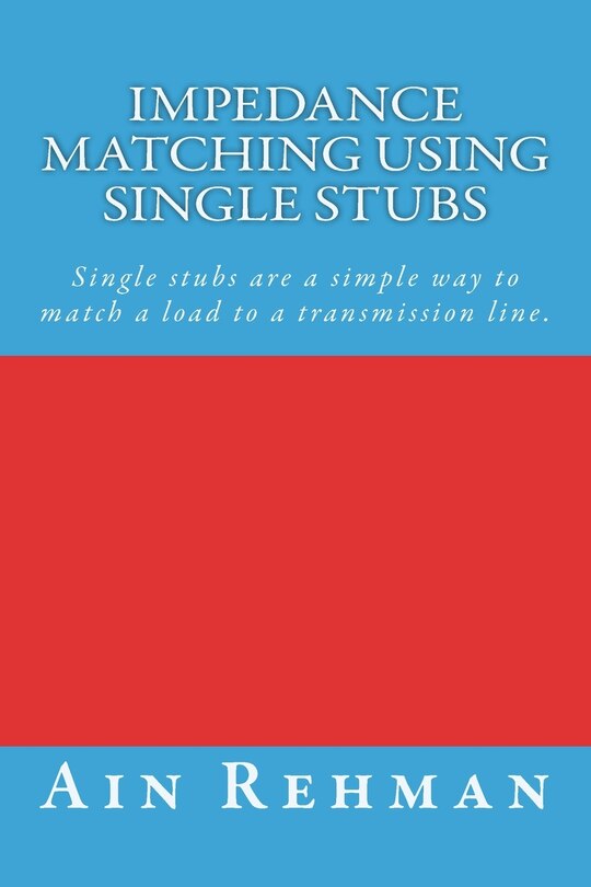 Front cover_Impedance matching using single stubs