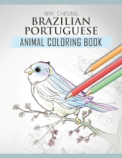 Brazilian Portuguese Animal Coloring Book