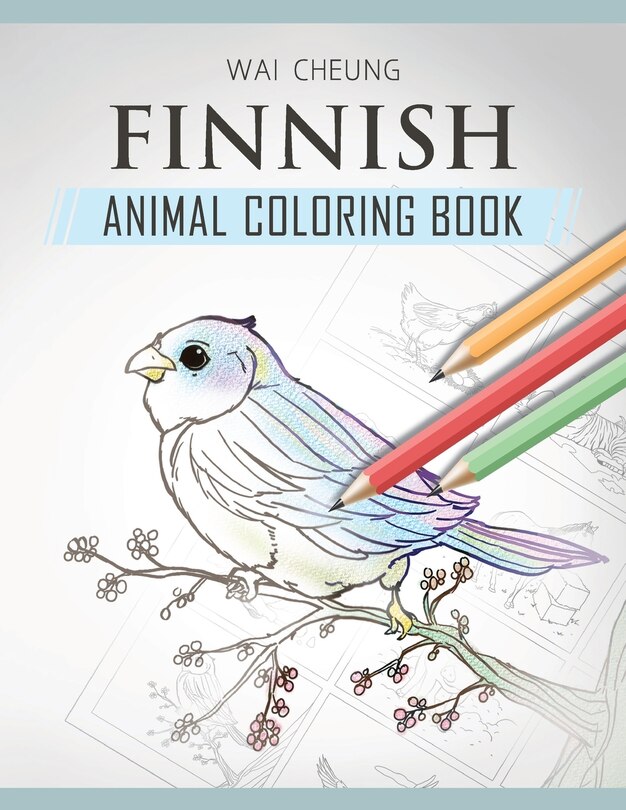Couverture_Finnish Animal Coloring Book