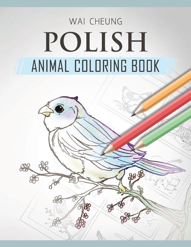 Front cover_Polish Animal Coloring Book