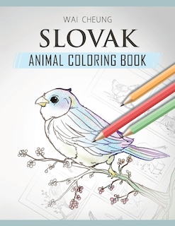 Slovak Animal Coloring Book