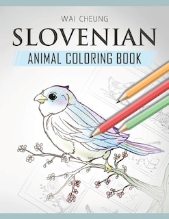 Front cover_Slovenian Animal Coloring Book