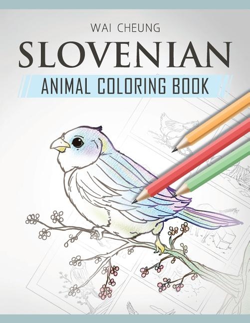 Front cover_Slovenian Animal Coloring Book