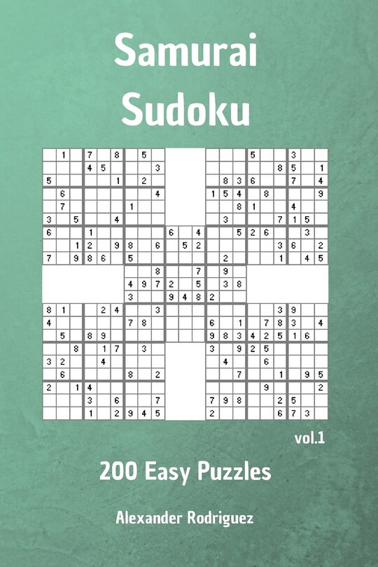 Front cover_Samurai Sudoku - Easy 200 vol. 1