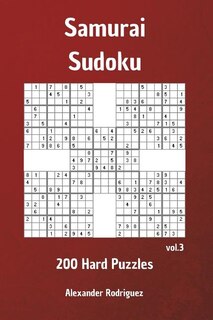Front cover_Samurai Sudoku - Hard 200 vol. 3
