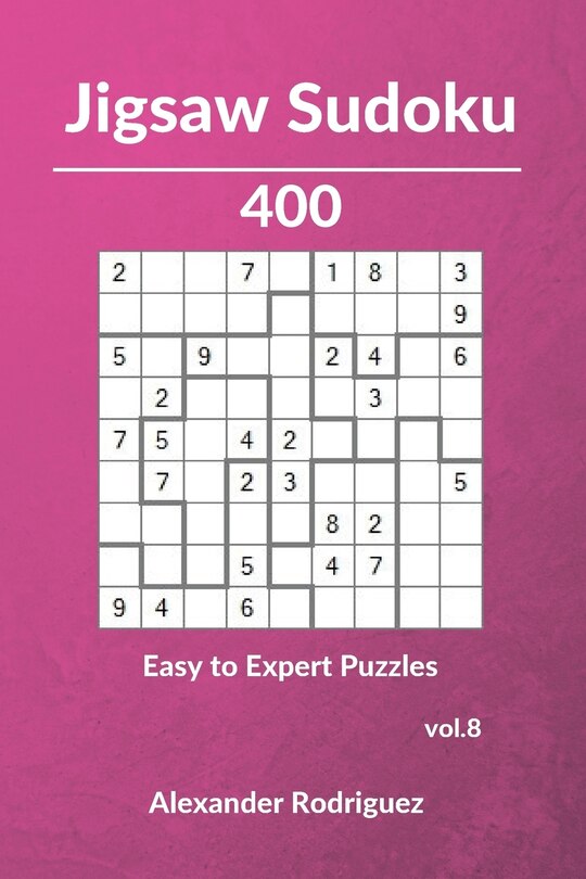 Couverture_Jigsaw Sudoku Puzzles - 400 Easy to Expert vol. 8
