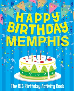 Couverture_Happy Birthday Memphis - The Big Birthday Activity Book