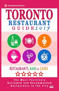 Front cover_Toronto Restaurant Guide 2019