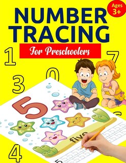 Front cover_Number Tracing Book for Preschoolers