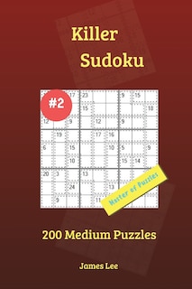 Front cover_Killer Sudoku Puzzles - 200 Medium 9x9 vol. 2