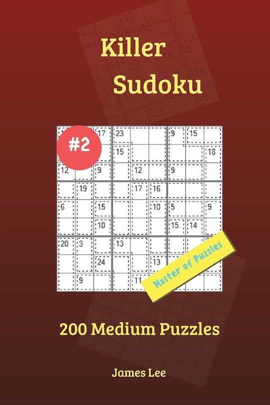 Front cover_Killer Sudoku Puzzles - 200 Medium 9x9 vol. 2