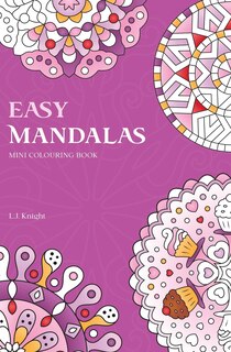 Front cover_Easy Mandalas Mini Colouring Book