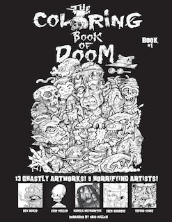 Front cover_The Coloring Book of DOOM!