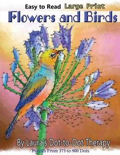 Couverture_Easy to Read Large Print Flowers and Birds