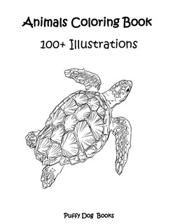 Couverture_Animals Coloring Book (100+ Illustrations)