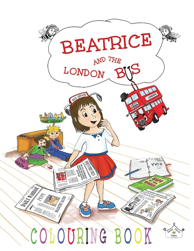 Couverture_Beatrice and the London Bus - COLOURING BOOK