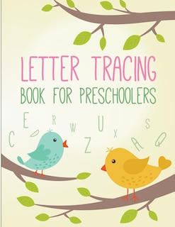 Front cover_Letter Tracing Book for Preschoolers