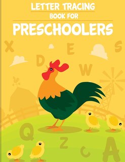Front cover_Letter Tracing Book for Preschoolers