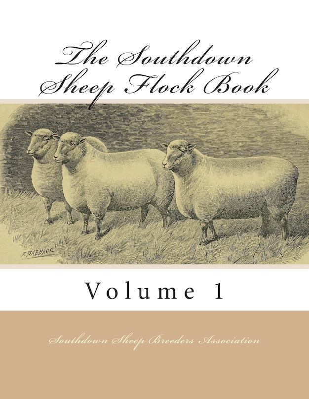 Front cover_The Southdown Sheep Flock Book
