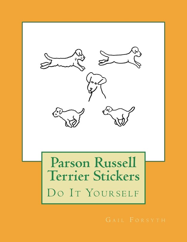Front cover_Parson Russell Terrier Stickers