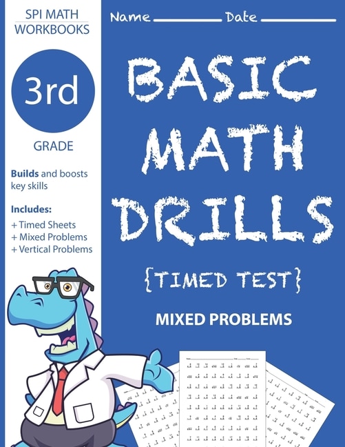 Couverture_3rd Grade Basic Math Drills Timed Test