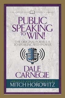 Couverture_Public Speaking To Win (condensed Classics)