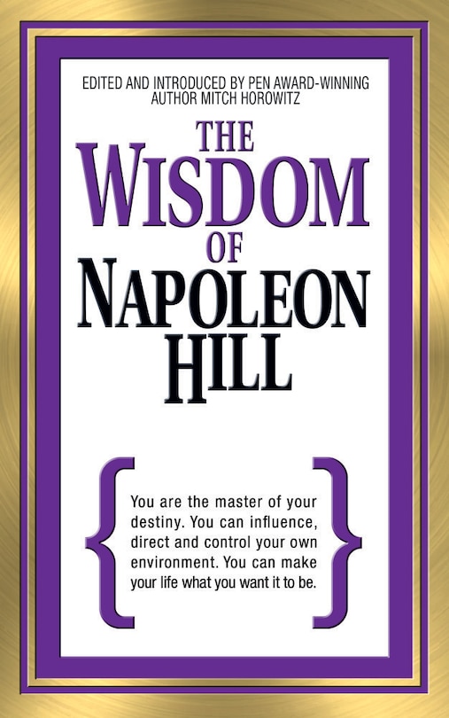 Front cover_The Wisdom Of Napoleon Hill