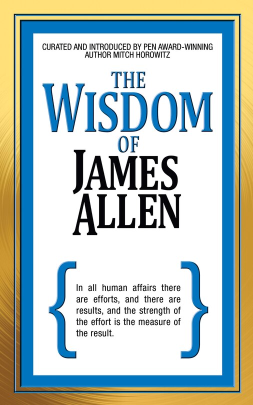 Couverture_The Wisdom Of James Allen