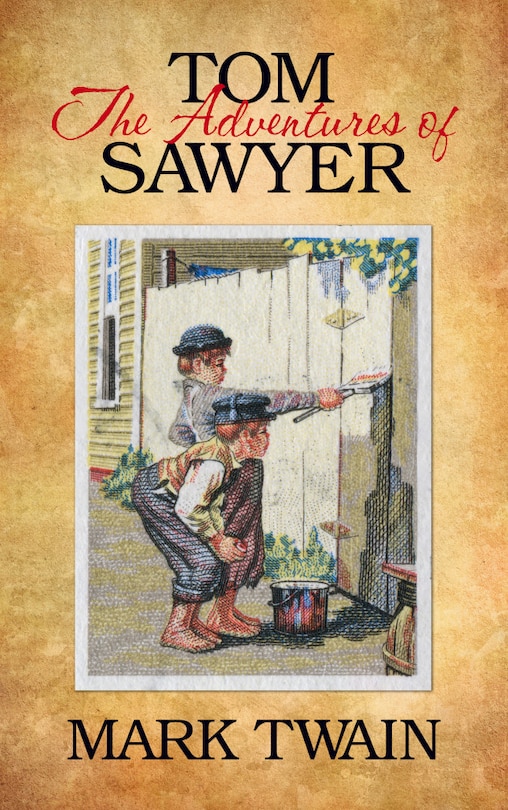 Front cover_The Adventures Of Tom Sawyer
