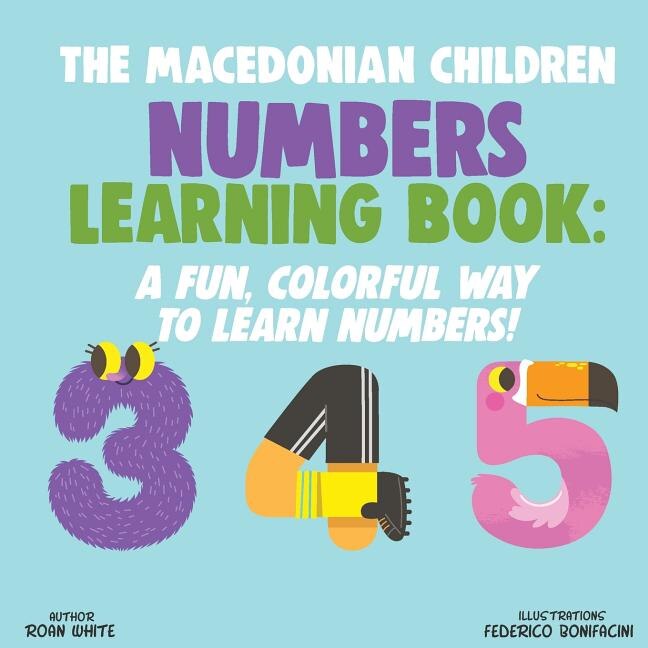Front cover_The Macedonian Children Numbers Learning Book
