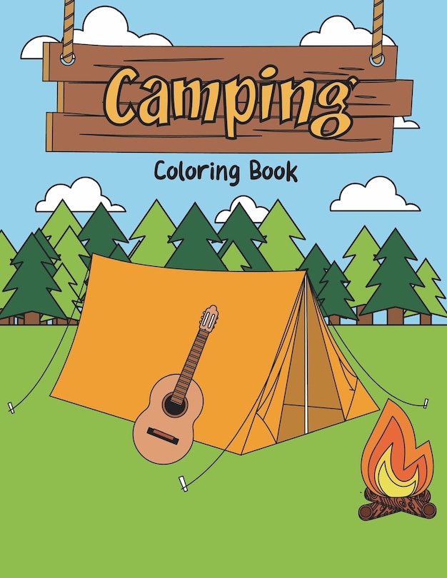 Couverture_Camping Coloring Book