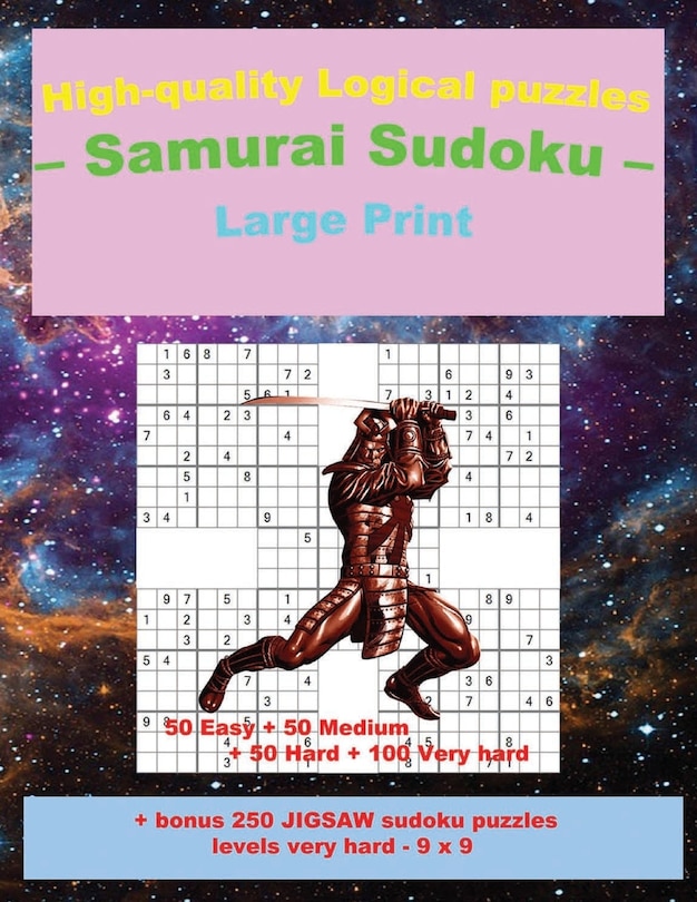 Couverture_High-Quality Logical Puzzles - Samurai Sudoku - Large Print -