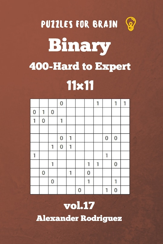 Couverture_Puzzles for Brain - Binary 400 Hard to Expert 11x11 vol. 17