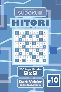 Couverture_Sudoku Hitori - 200 Logic Puzzles 9x9 (Volume 10)