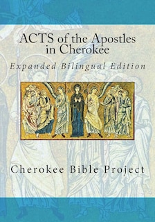 Front cover_Acts of the Apostles in Cherokee