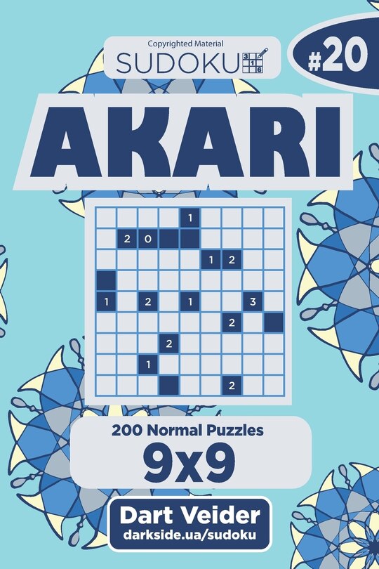 Front cover_Sudoku Akari - 200 Normal Puzzles 9x9 (Volume 20)