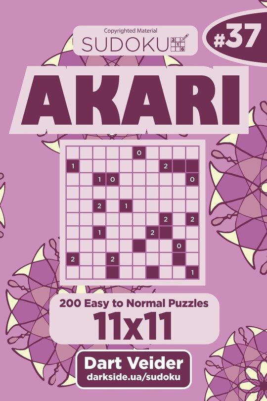 Front cover_Sudoku Akari - 200 Easy to Normal Puzzles 11x11 (Volume 37)