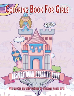 Front cover_Coloring Book For Girls