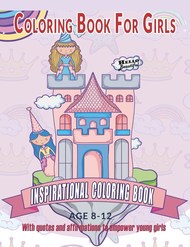 Front cover_Coloring Book For Girls