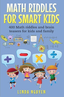 Front cover_Math Riddles for Smart Kids