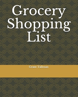 Grocery Shopping List
