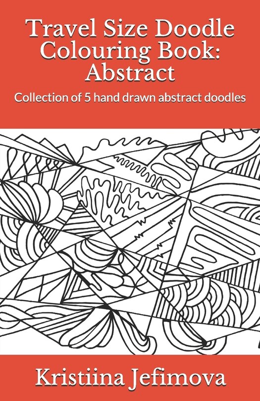 Front cover_Travel Size Doodle Colouring Book