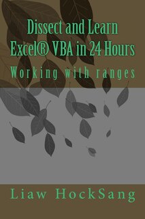 Couverture_Dissect and Learn Excel(R) VBA in 24 Hours