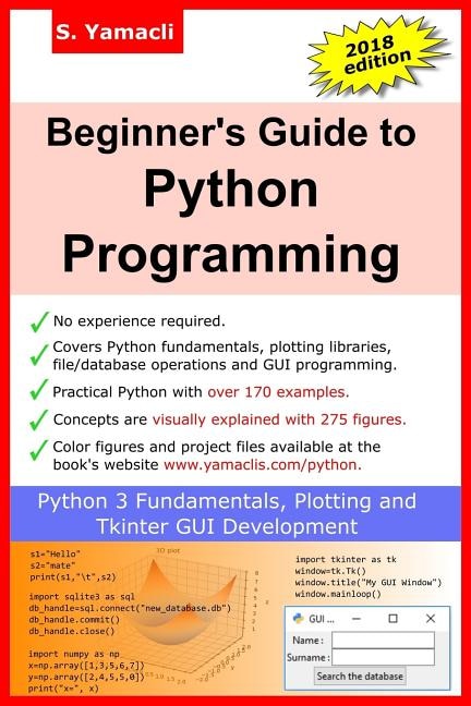 Front cover_Beginner's Guide to Python Programming